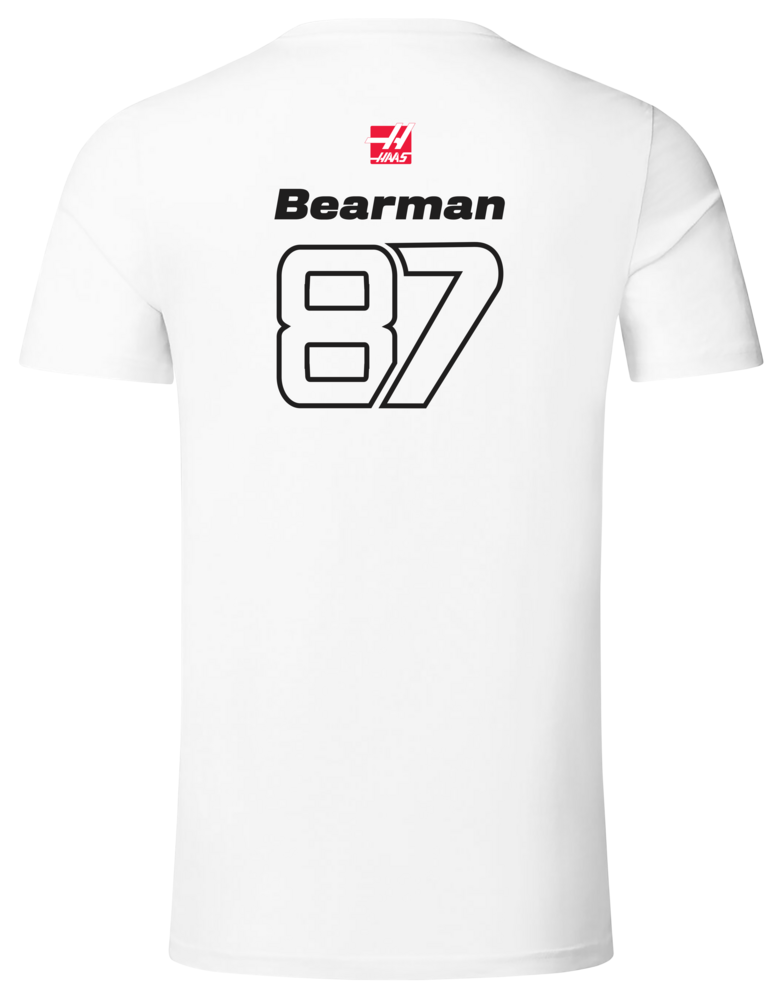 Camiseta Oliver Bearman Haas F1 Team 2025