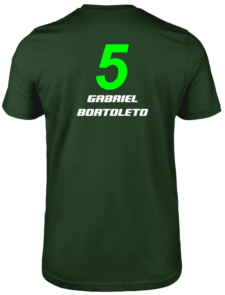 Camiseta Gabriel Bortoleto Stake F1 Team 2024