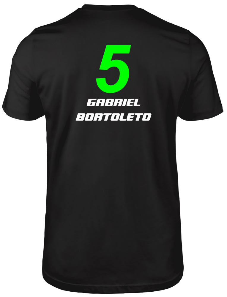 Camiseta Gabriel Bortoleto Stake F1 Team 2024