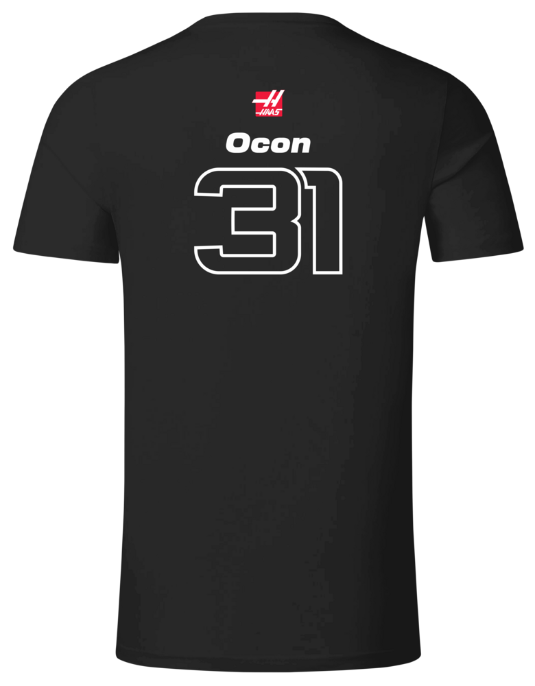 Camiseta Esteban Ocon Haas F1 Team 2025