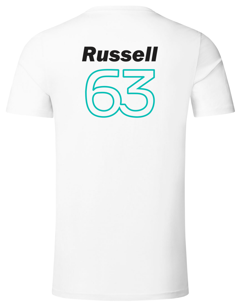 Camiseta George Russell Mercedes F1 Team 2025