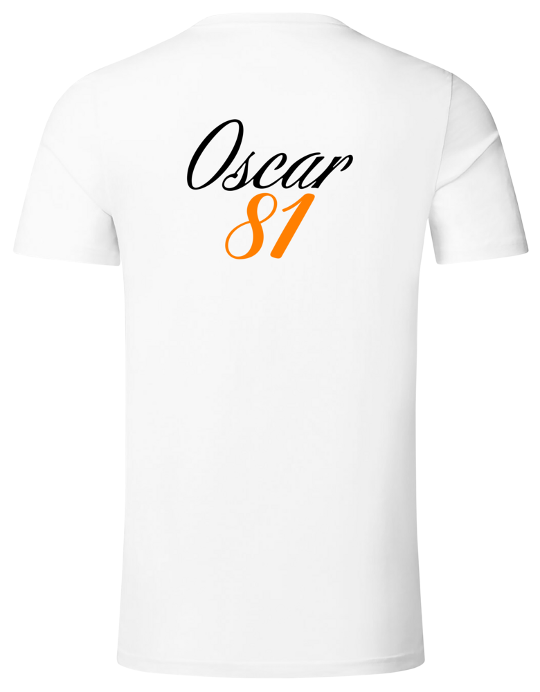 Camiseta Oscar Piastri McLaren F1 Team - Edição Especial Mônaco 2025
