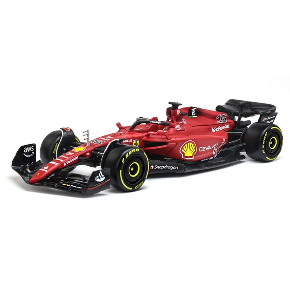 Miniatura F1-75 1:43 Scuderia Ferrari Modelo 2022/2023 - Charles Leclerc 16