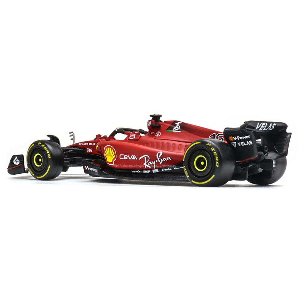 Miniatura F1-75 1:43 Scuderia Ferrari Modelo 2022/2023 - Charles Leclerc 16