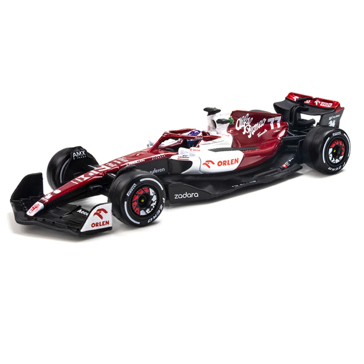 Miniatura C42 1:43 Alfa Romeo ORLEN F1 Team 2022/2023 - Valtteri Bottas 77