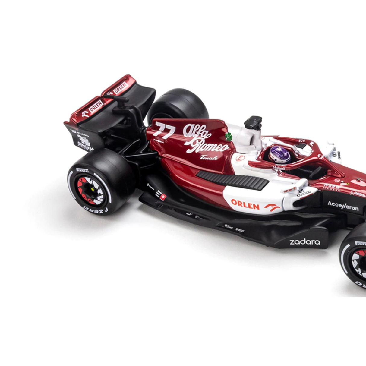Miniatura C42 1:43 Alfa Romeo ORLEN F1 Team 2022/2023 - Valtteri Bottas 77