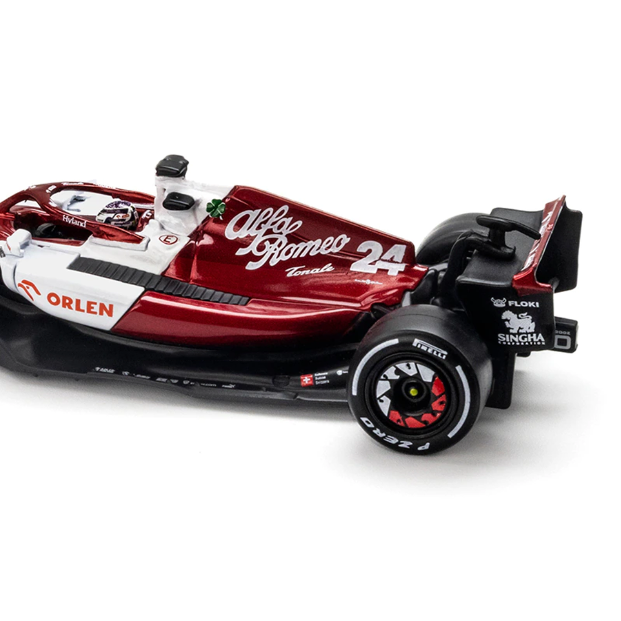 Miniatura C42 1:43 Alfa Romeo ORLEN F1 Team 2022/2023 - Zhou Guanyu 24