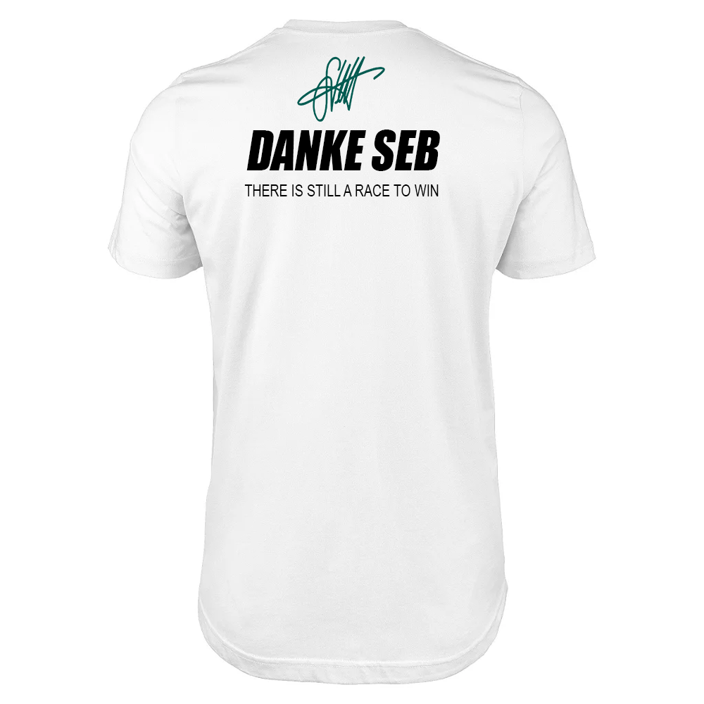 Camiseta Danke Seb 5 Sebastian Vettel Aston Martin F1 2022