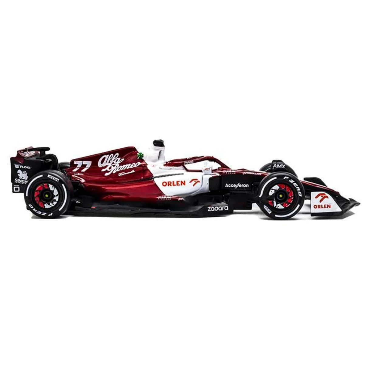 Miniatura C42 1:43 Alfa Romeo ORLEN F1 Team 2022/2023 - Valtteri Bottas 77