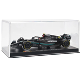 Miniatura W14 Mercedes AMG Petronas F1 Team 2023 1:43 c/ Caixa de Acrílico - Lewis Hamilton 44