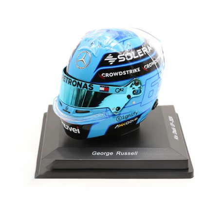 Miniatura Capacete George Russell 2024