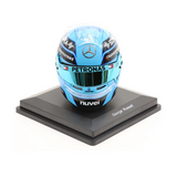 Miniatura Capacete George Russell Edição Especial Abu Dhabi2024 1:5