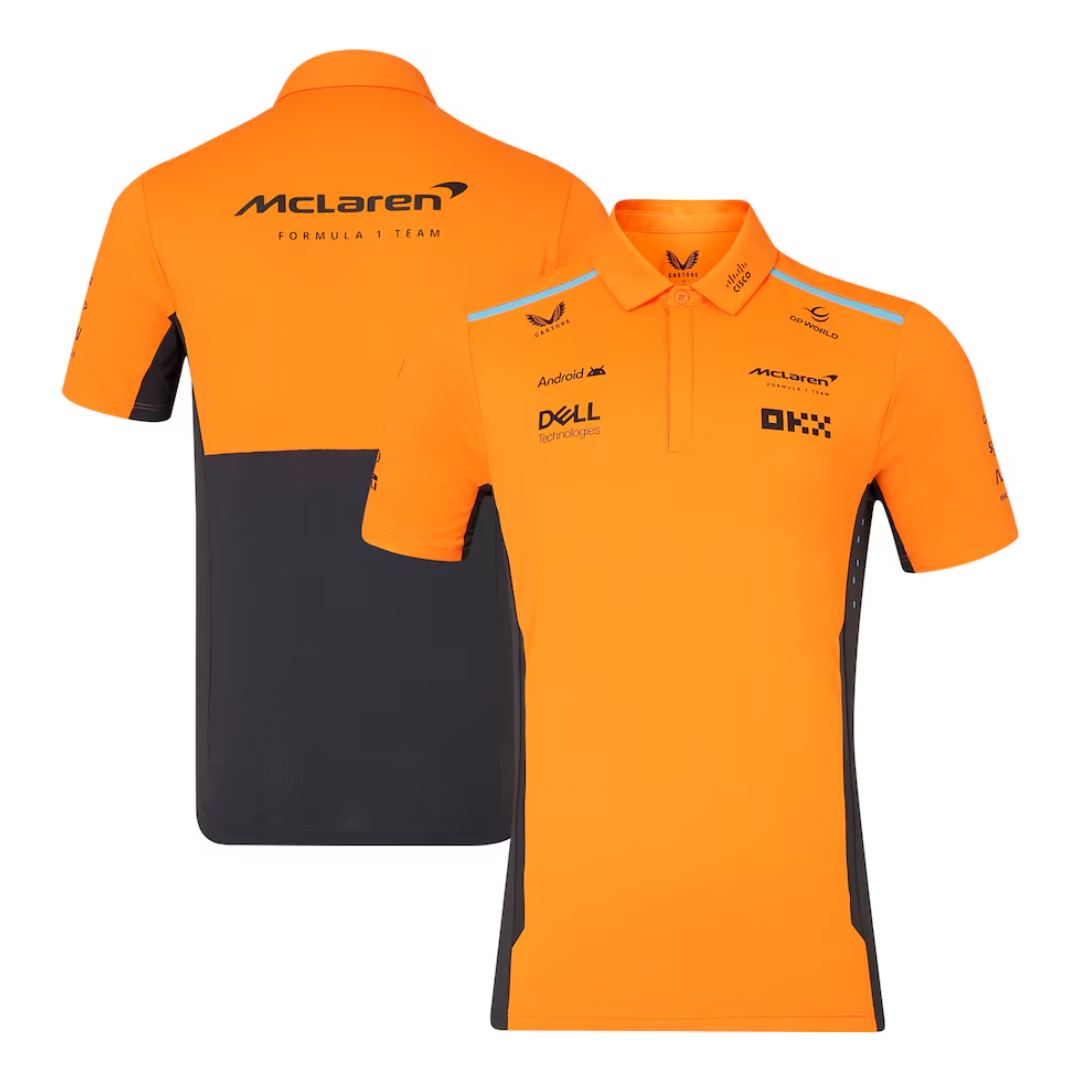 Camisa Polo Oficial McLaren 2024 Masculina - Team