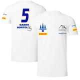 Camiseta Gabriel Bortoleto 5 Trident Motorsport F3 Team 2023