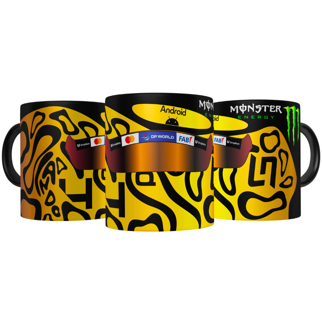 Caneca Capacete Lando Norris World Champion 2025