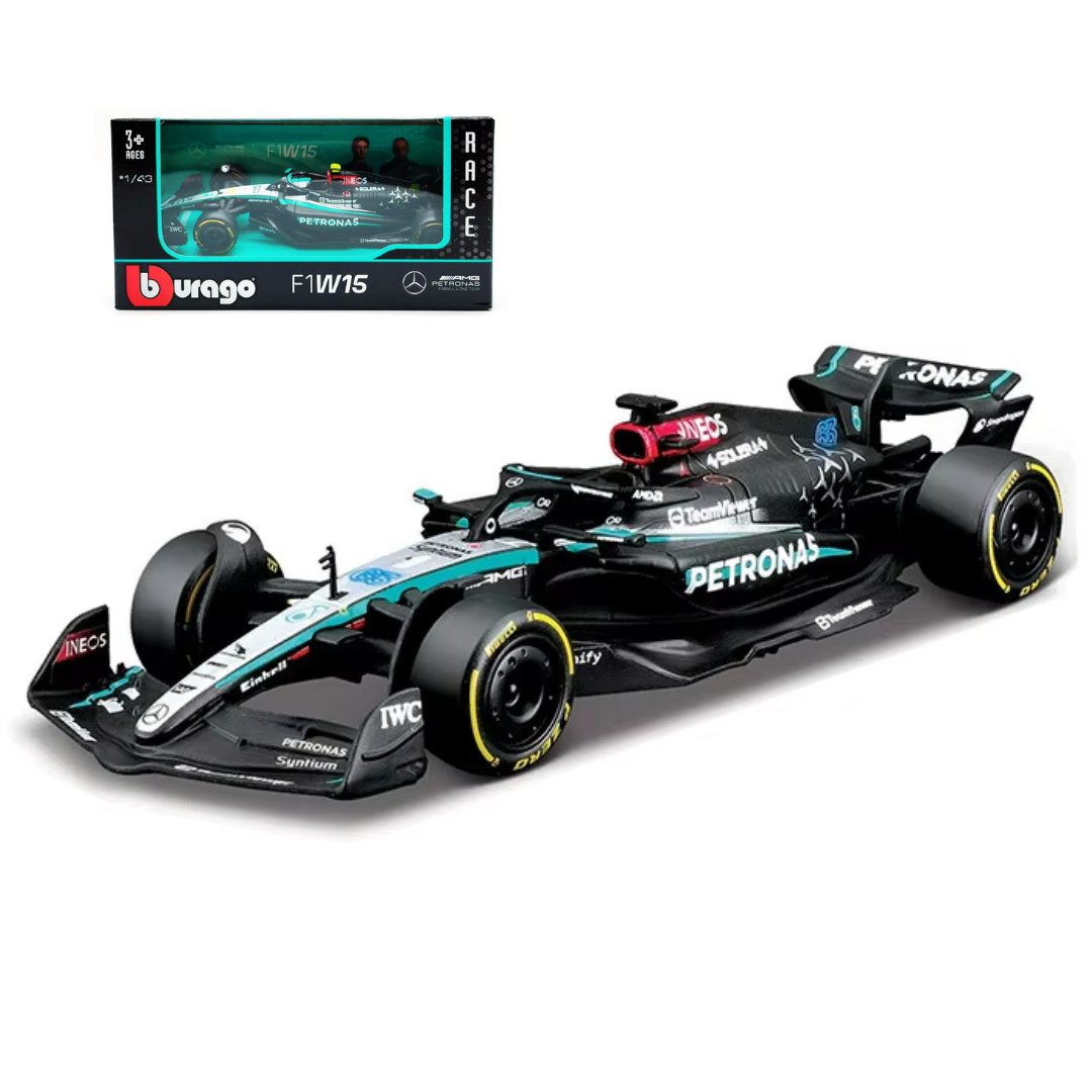 Miniatura W15-24  1:43 Scuderia Mercedes F1 2024 -  George Russell 63