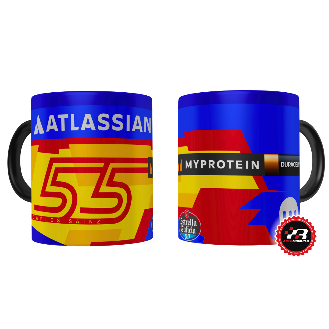 Caneca Carlos Sainz Capacete 2025