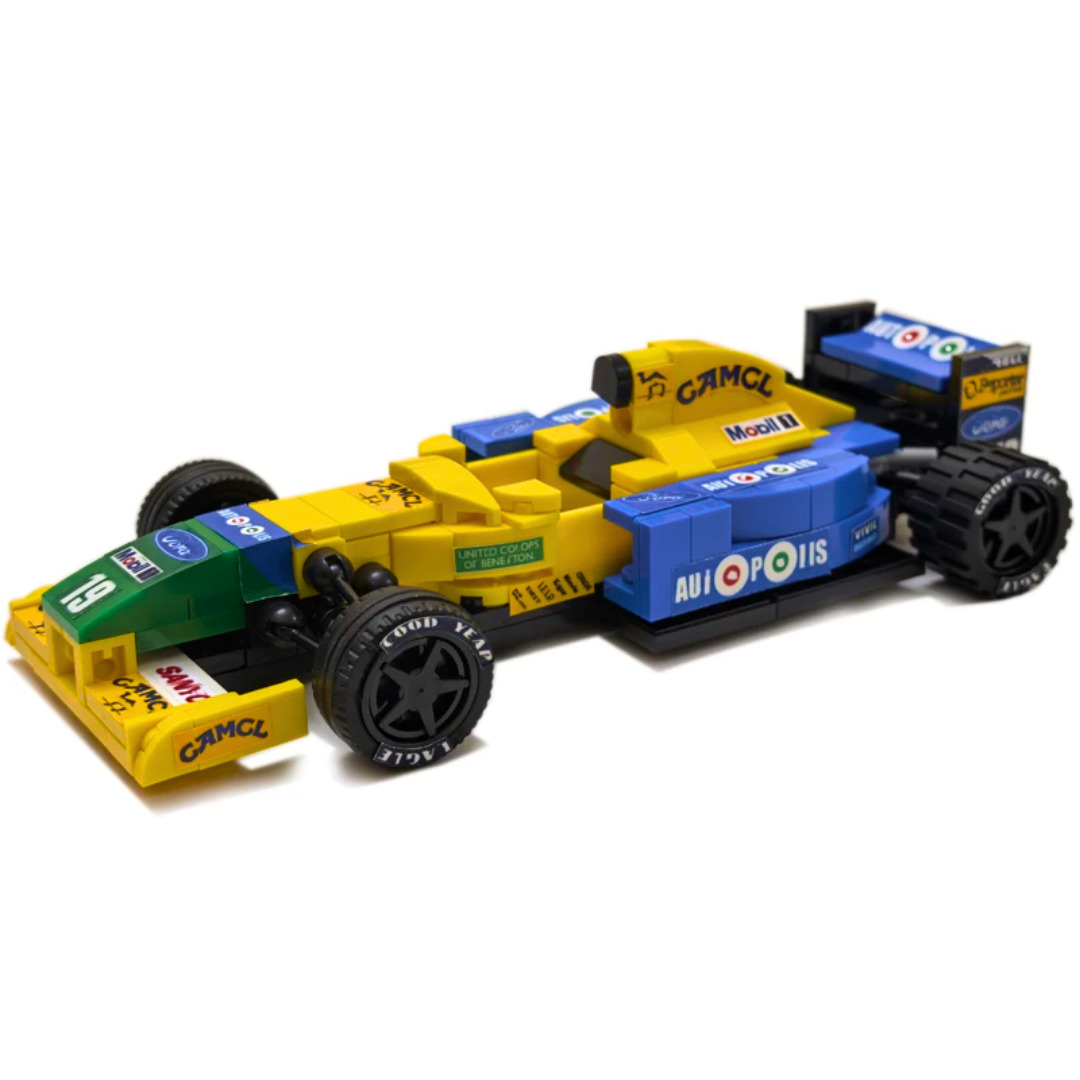 Miniatura Benetton B191 1:24 Blocos de Montagem 207 PCS