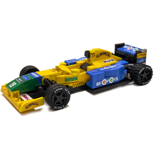 Miniatura Benetton B191 1:24 Blocos de Montagem 207 PCS