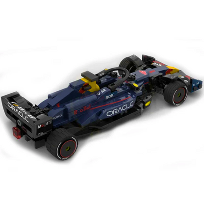 Miniatura Red Bull Racing RB20 Max Verstappen Blocos de Montagem 312 PCS