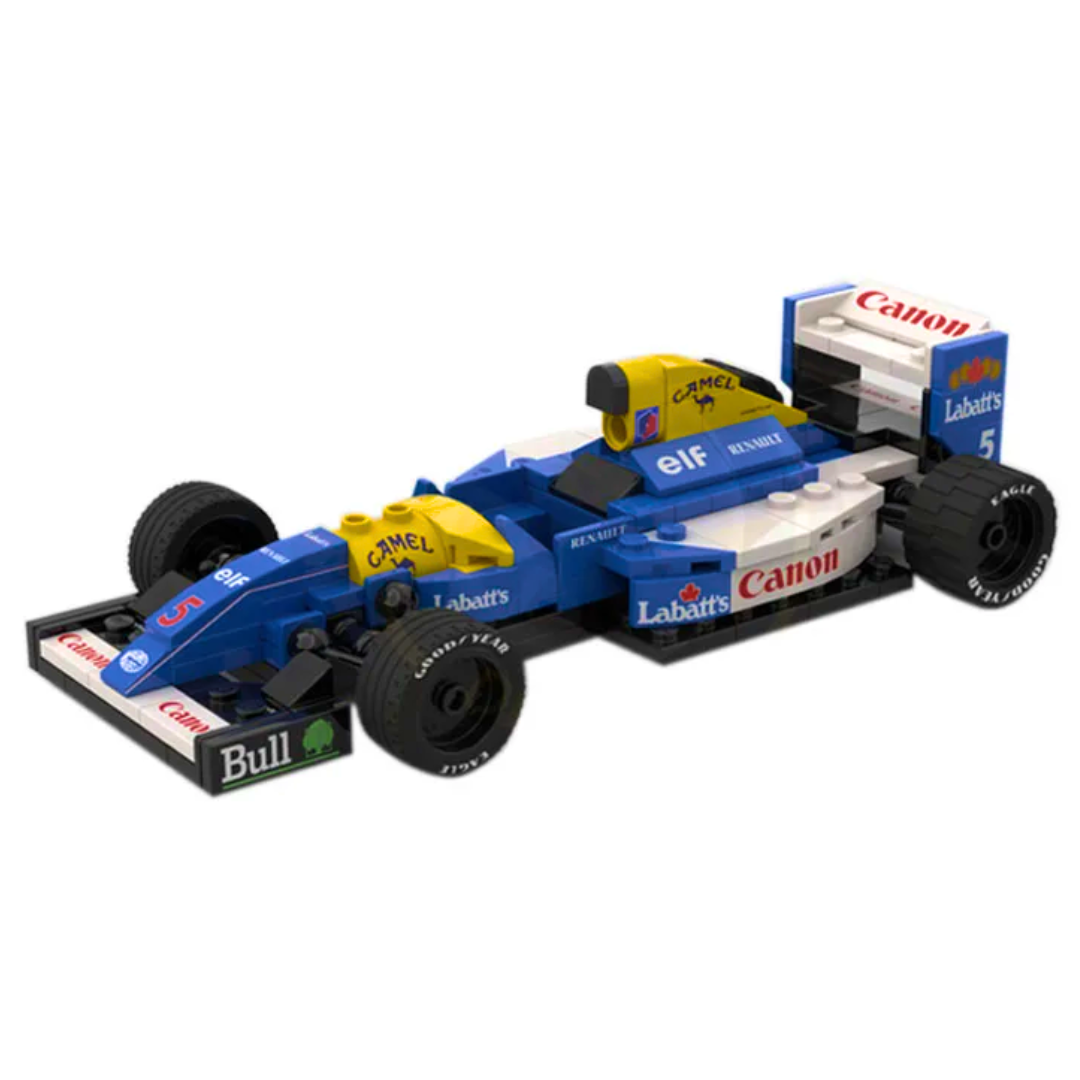 Miniatura Williams Racing FW14B Nigel Mansell 1:24 Blocos de Montagem 188 PCS