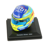 Miniatura Capacete Fernando Alonso 2024 1:5 Spark