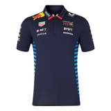 Camisa Polo Oficial Red Bull Racing 2024 Masculina - Team