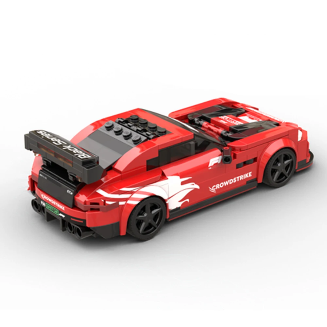 Miniatura Safety Car Mercedes AMG GT Black Series Blocos de Montagem 352 PCS