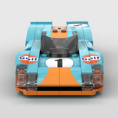 Miniatura Porsche 917 K Gulf Blocos de Montagem 180 PCS