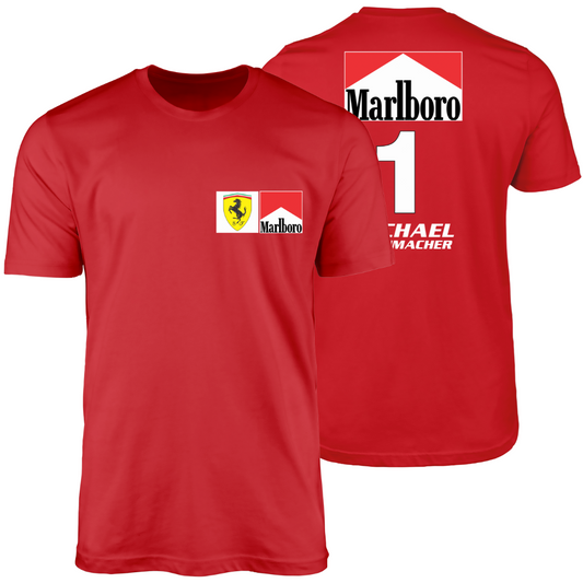 Camiseta Michael Schumacher Scuderia Ferrari Marlboro