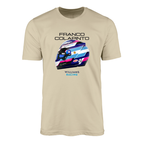 Camiseta Franco Colapinto Capacete 2024