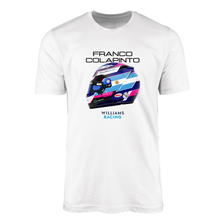 Camiseta Franco Colapinto Capacete 2024