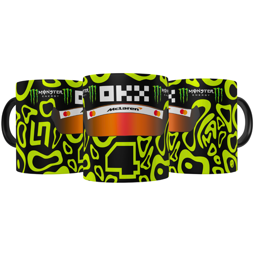 Caneca Lando Norris Capacete 2025