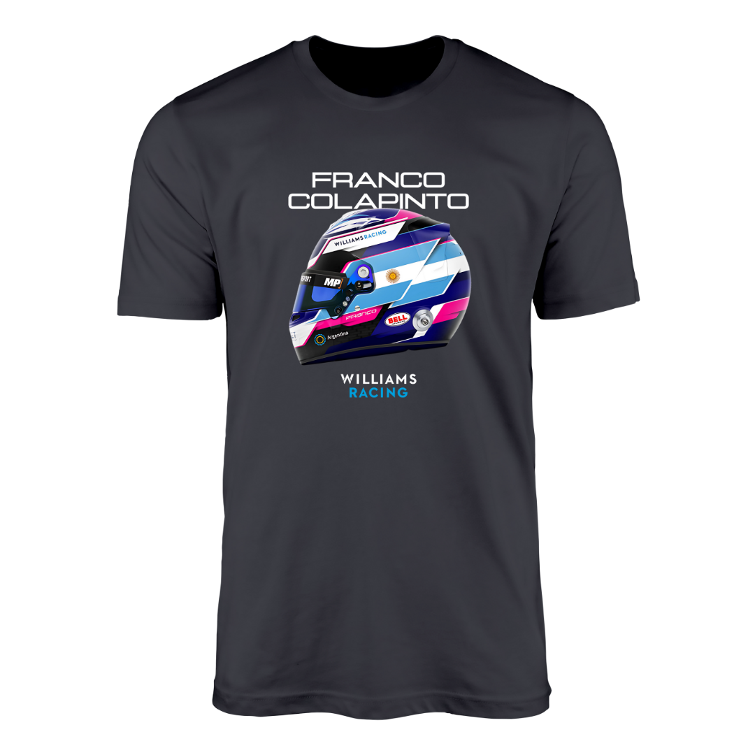 Camiseta Franco Colapinto Capacete 2024