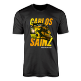 Camiseta Carlos Sainz Capacete Especial Monza 2024