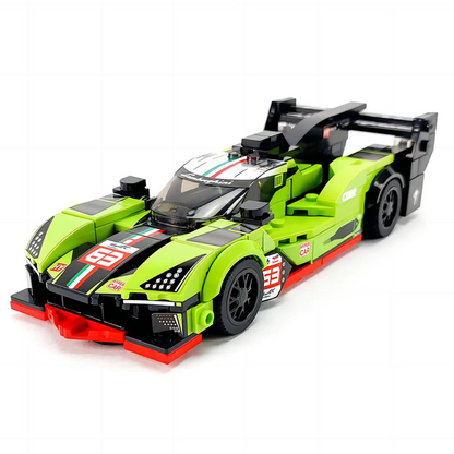 Miniatura Lamborghini SC63 WEC 2024 1:24 Blocos de Montagem 332 PCS