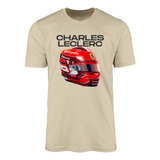 Camiseta Charles Leclerc Capacete 2024