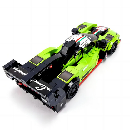 Miniatura Lamborghini SC63 WEC 2024 1:24 Blocos de Montagem 332 PCS