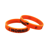 Pulseira de Silicone Lando Norris 4 McLaren F1 Team 2023 - Laranja