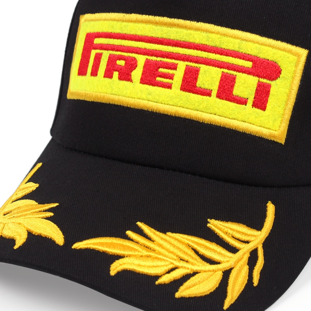 Boné Pirelli Formula 1 Grand Prix Winner 1st Place - Preto