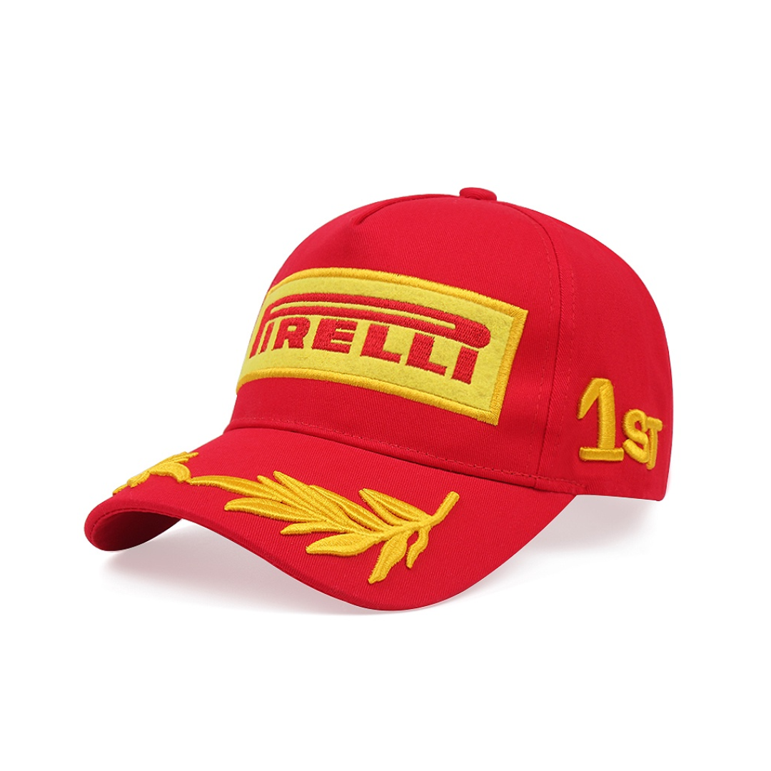 Boné Pirelli Formula 1 Grand Prix Winner 1st Place - Vermelho