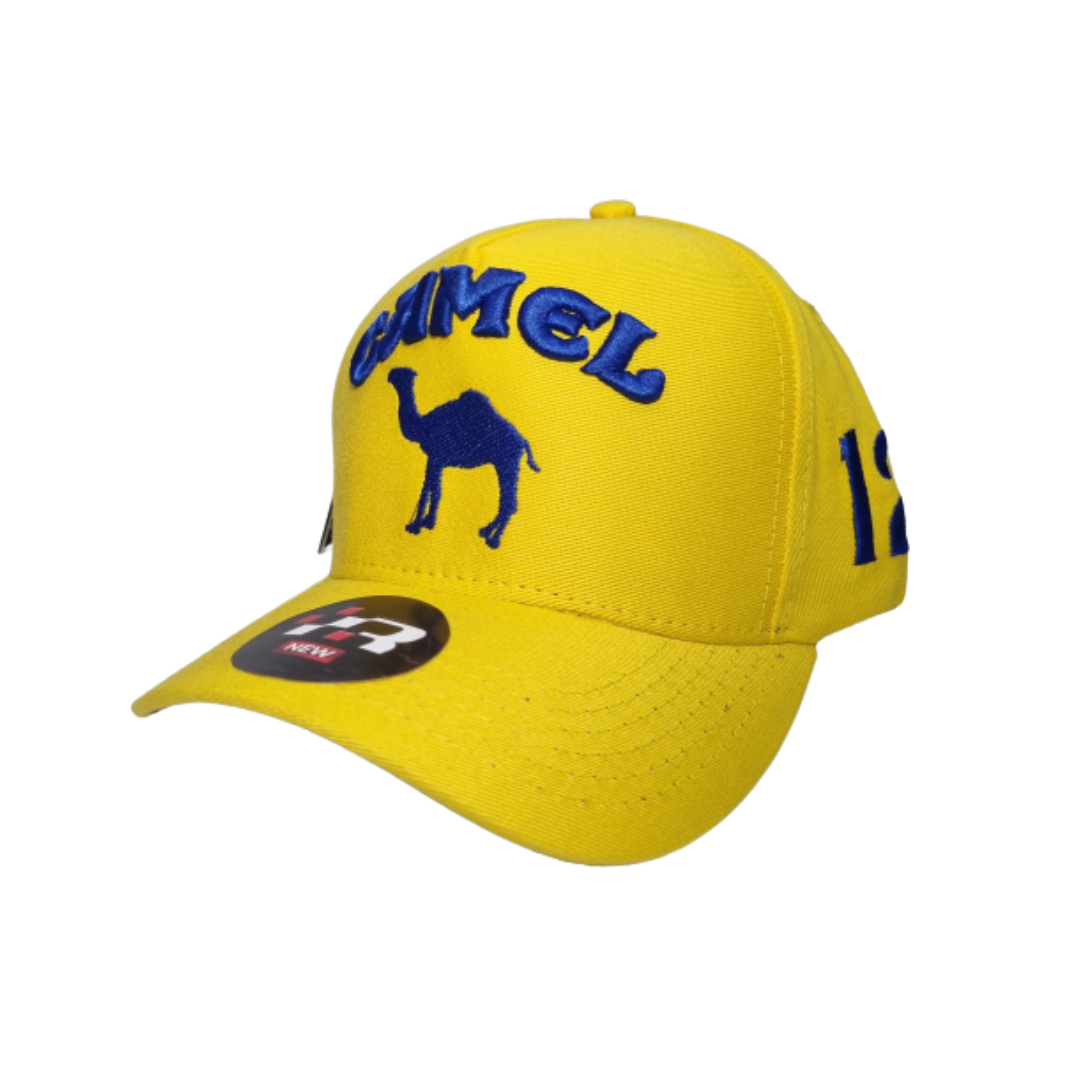 Boné Clássico Camel Lotus F1 Team Honda 12 - Amarelo