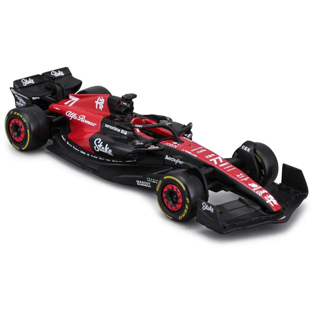 Miniatura C43 1:43 Alfa Romeo Sauber F1 Team Stake 2023 - Valtteri Bottas 77