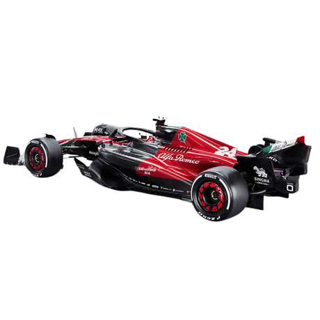 Miniatura C43 1:43 Alfa Romeo Sauber F1 Team Stake 2023 - Zhou Guanyu 24