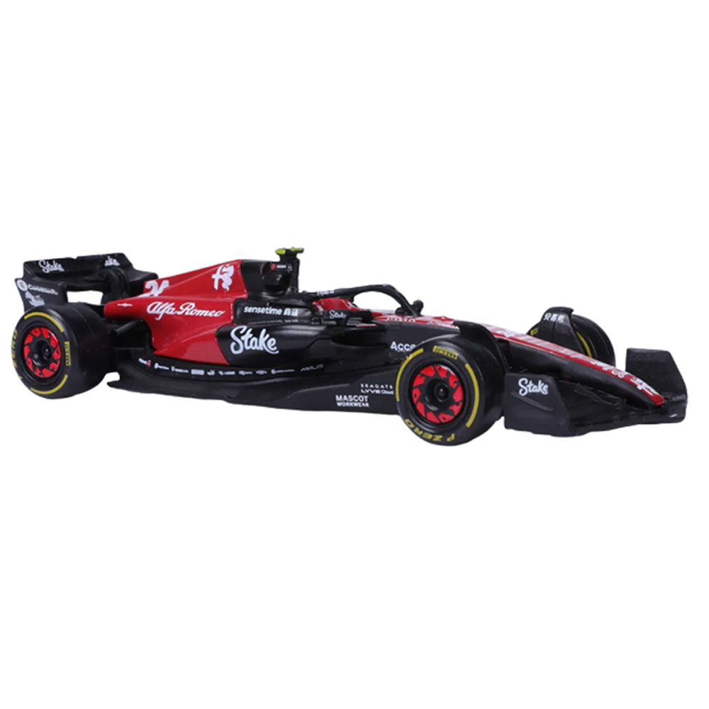 Miniatura C43 1:43 Alfa Romeo Sauber F1 Team Stake 2023 - Zhou Guanyu 24