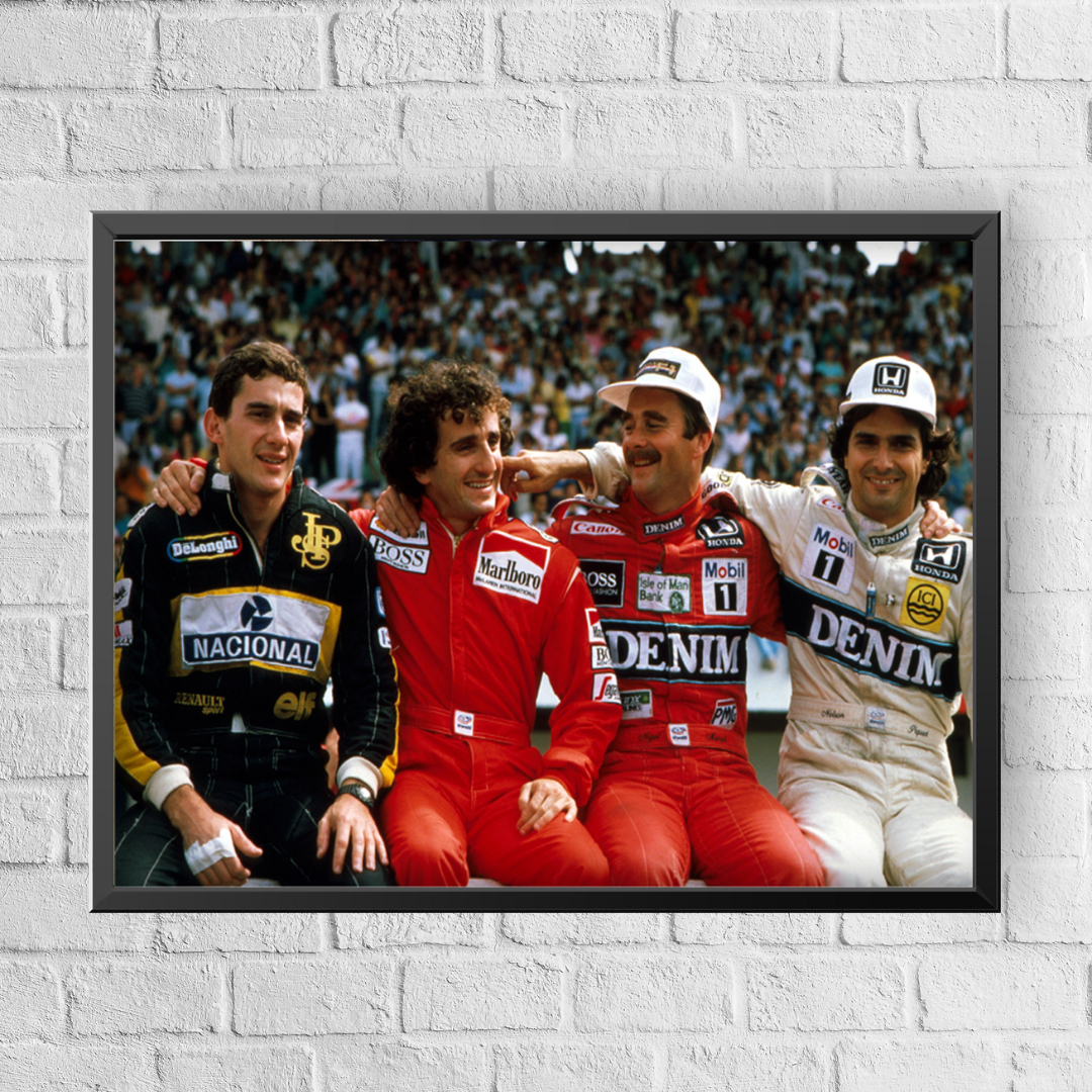 Quadro Decorativo Portugal Grand Prix 1986
