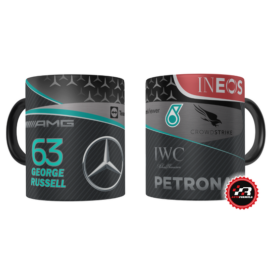Caneca Mercedes AMG Petronas George Russell 2024