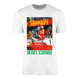 Camiseta Niki Lauda 1 Ferrari F1 Team 312T2 Temporada 1976