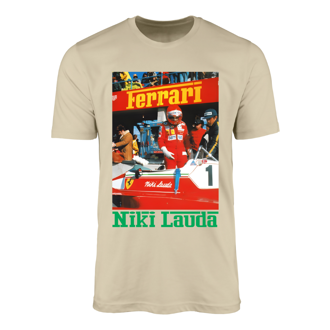 Camiseta Niki Lauda 1 Ferrari F1 Team 312T2 Temporada 1976
