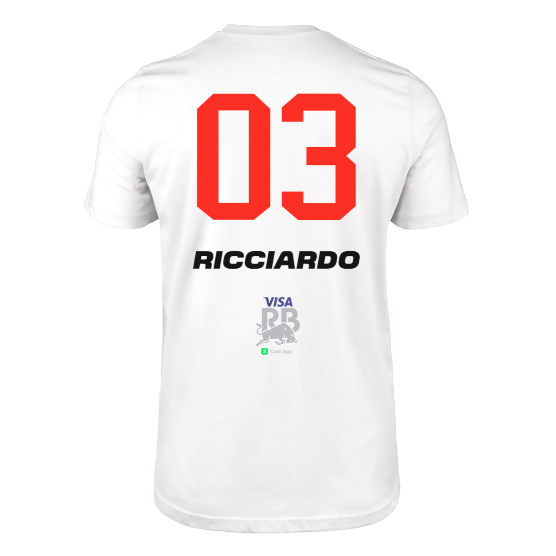 Camiseta Visa RB Cash App 2024 Daniel Ricciardo 3